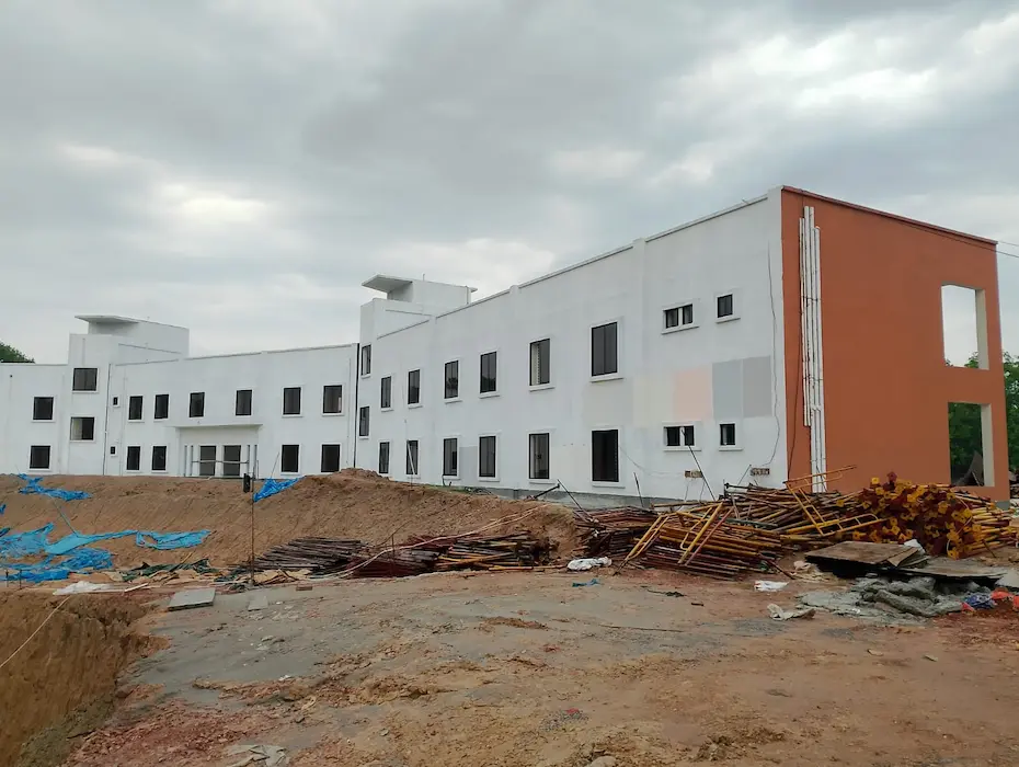 ADCC North construction progress admin building