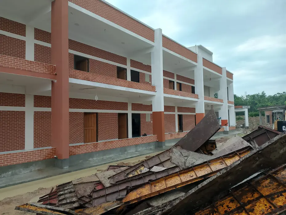 ADCC North construction progress admin building