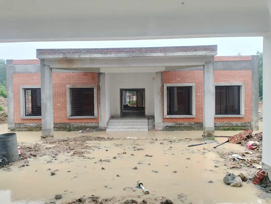 ADCC North construction progress office building